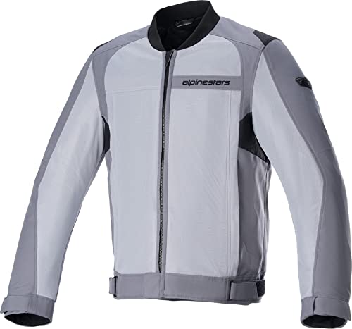 Alpinestars Luc V2 Air Chaqueta Textil para Motocicleta (Grey,XXL)