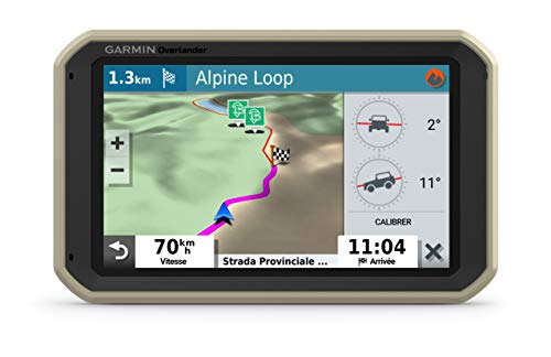 Garmin Overlander GPS Todoterreno para la Navegación en Carretera y Fuera de Ella