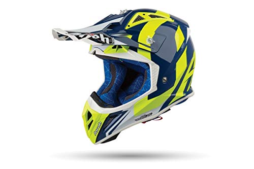 Airoh HELMET AVIATOR 2.3 AMS2 BIGGER BLUE GLOSS XL