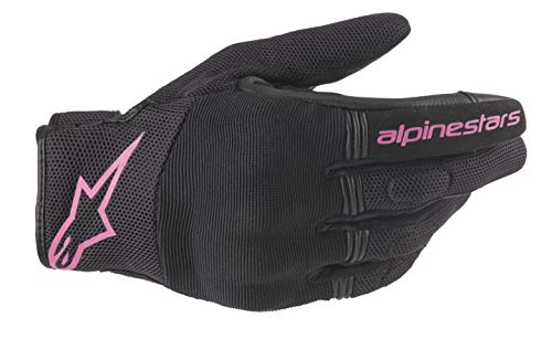 Alpinestars Guantes de Moto Stella Copper Guantes Negro Fucsia, Negro/Fucsia, M