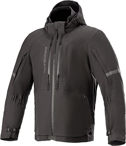 Alpinestars Sirius Drystar Tech Shell - Chaqueta textil para moto, color negro, Negro , XXXXL