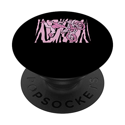 Motocross Madre Supermoto Motociclista - Biker Dirt Bike PopSockets PopGrip Intercambiable