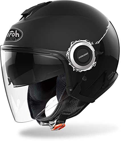 Airoh Casco Helios Fluo/Mate MC Negro