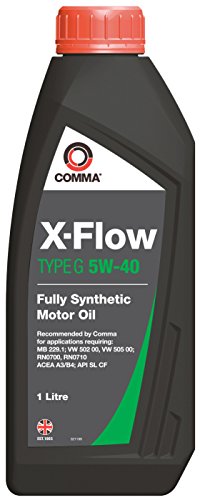 Comma XFG1L 1L X-Flow G - Aceite de Motor sintético (5W40)