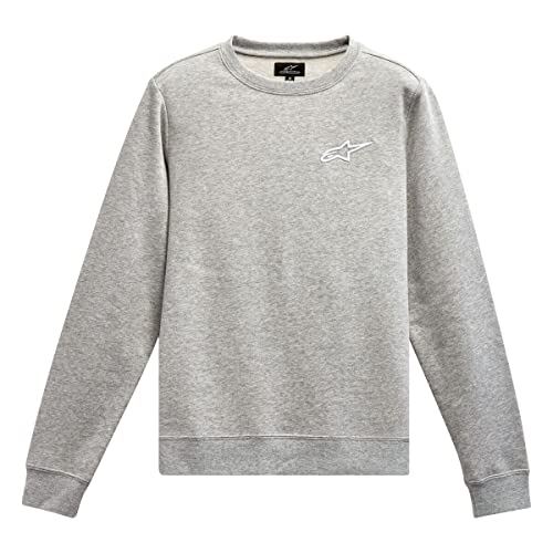 Alpinestars Suéter de mujer sin edad, Gris Erica/Blanco, XL