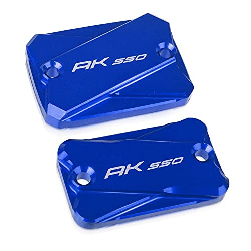 Accesorios De Motocicleta para KYMCO AK550 AK 550 2017-2020 2018 2019 Tapa De Depósito De Líquido De Cilindro De Embrague De Freno Delantero Moto Depósitos De Fluidos (Color : 2)