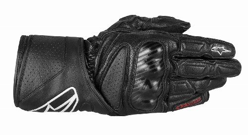 GUANTES DE CICLISMO SP-8, COLOR NEGRO