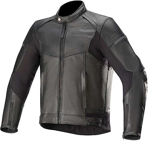 Alpinestars Chaqueta moto Sp-55 Leather Jacket Black, BLACK, 56