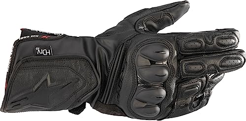 Alpinestars SP-8 HDry Guante de Motocicleta (Black/Black,S)