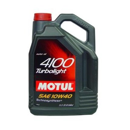 MOTUL - 4100 turbolight 10w40 5 litros de Aceite de Motor