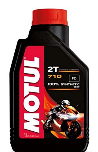 MOTUL 15 – Bote de 1 litro de aceite Motul 710 sintético 100% de 2 tiempos