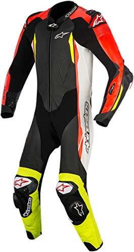 Alpinestars Piel combinado GP Tech V2 1pc Einteiler Black/White, Black/White/Red, 48