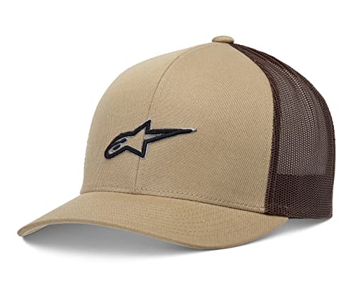 Alpinestars Find Trucker Hat Gorra de béisbol, Sand/Black, Talla única Hombres