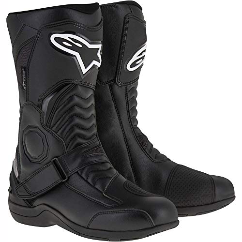 Botas Moto Alpinestars Pikes Drystar impermeables (45, negro 10)