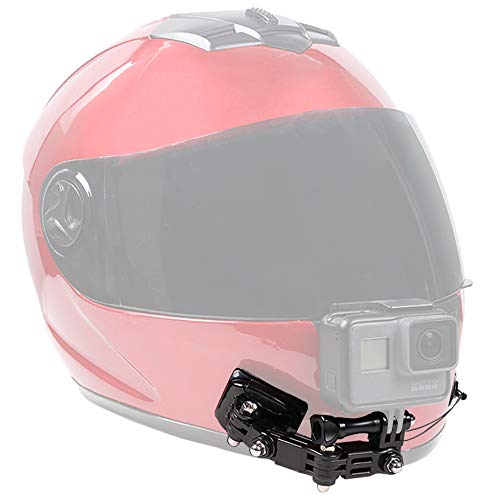 SUREWO Kits de Montura de Barbilla para Casco de Motocicleta compatibles con GoPro Hero 10 9 8 7 6 5 Black, dji Osmo Action 2/AKASO/Campark/YI Action Camera, Insta360 Camera y más