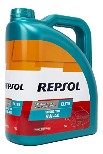 ACEITE DE MOTOR REPSOL ELITE 50501 TDI 5W40 5 Litros