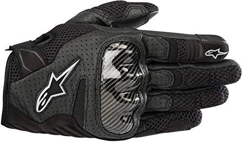 Alpinestars Stella SMX-1 Air V2 Guantes Negros Small Negro