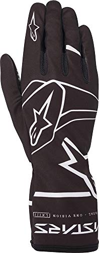 Alpinestars TECH-1 K RACE V2 SLD GLV - RED BLACK GRAY - XL