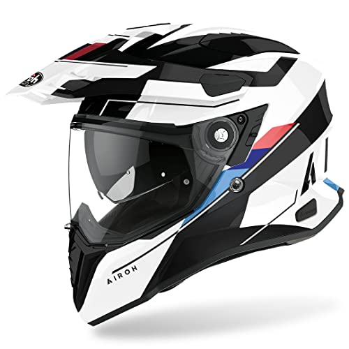 Airoh Helmet Commander Skill White Gloss, SK38, M