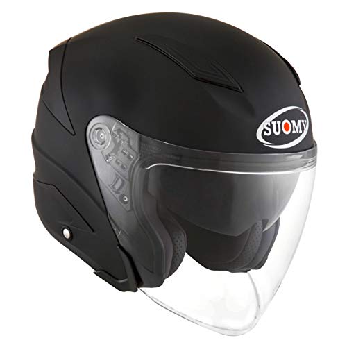 Suomy CASCO SPEEDJET PLAIN MATT BLACK - L