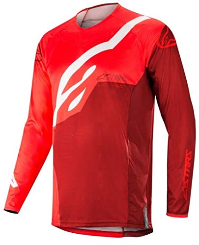 Alpinestars Crossshirt Techstar Factory Red/Burgundy-XXL