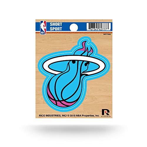 Miami Heat Miami Vice Short Sport Die Cut Pegatina de 7,6 x 7,6 cm