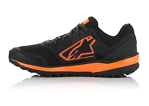 boots META TRAIL SHOES, ALPINESTARS (black/orange, size 10)