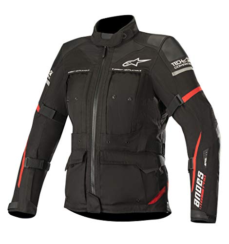 Alpinestars Chaqueta moto Stella Andes Pro Drystar Jacket Tech-air Compatibl Black Red, Negro/Rojo, M