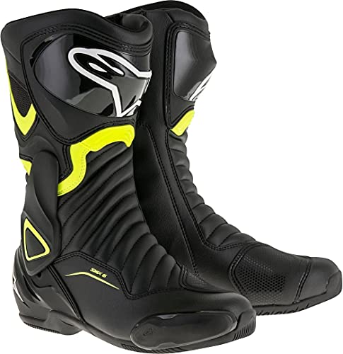 Alpinestars Smx-6 V2 Negro Amarillo Fluo 50