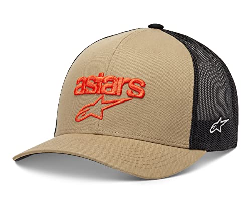 Alpinestars Pedigree Hat Gorra de béisbol, Sand/Black, Talla única Hombres