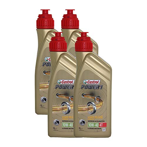 LUBRIALPHA Castrol Power 1 4T 10W40 4 Litri