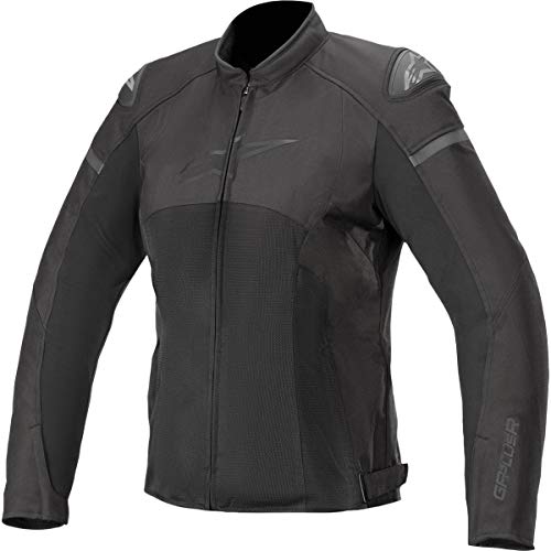 Alpinestars Stella T-GP Plus R v3 Air - Chaqueta de moto para mujer, color negro y negro