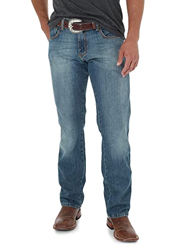 Wrangler Pantalones Vaqueros de Corte Recto para Hombre, Rocky Top, 30W x 34L