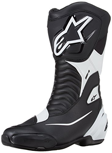 Alpinestars – Botas de Moto SMX S Negro Blanco – 41