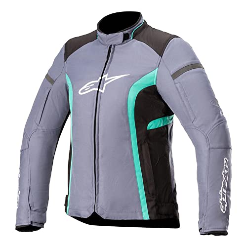 Alpinestars - Chaqueta de moto Stella T-kira V2 impermeable Jacket Slate Peacock Green - XXL, Slate/PEACOCK/GREEN, XXL