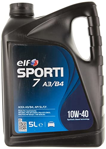 Elf Sporti 7 A3/B4 - Aceite 10W40, 5L