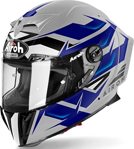 Airoh GP550 S Wander Blue Gloss Casco, Unisex