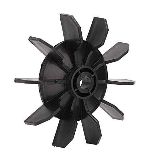 Reemplazo de aspas de ventilador, ventilador de plástico para motor eléctrico, compresor de aire pequeño Accesorios de aspas de ventilador Motor directo en línea Eje de 14 mm Diámetro exterior de 135