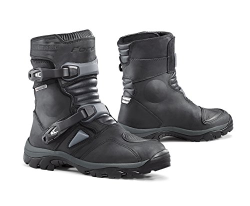 Forma FORC50 W-9938 Botas Moto Adventure Low WP Homologadas CE, Negro, 45