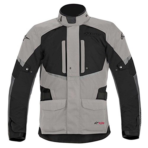 Alpinestars Andes Drystar – Cazadora deportiva, mujer hombre, hellgrau-schwarz, small