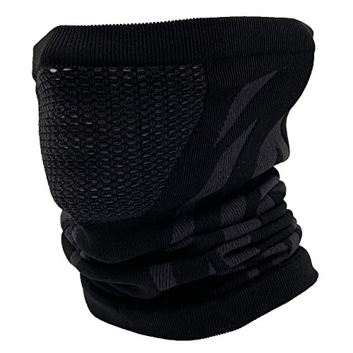 ehsbuy Calentador de Cuello Hombre Mujer Braga Moto Invierno Polaina Termica Bufanda Cuello Multifuncional a Prueba de Viento Mascarilla Esqui para Ciclismo Deportes de Running