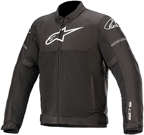 Alpinestars T-SPS Air Jacket-Chaqueta de Moto, Negro/Gris/Blanco, 56 Unisex Adulto