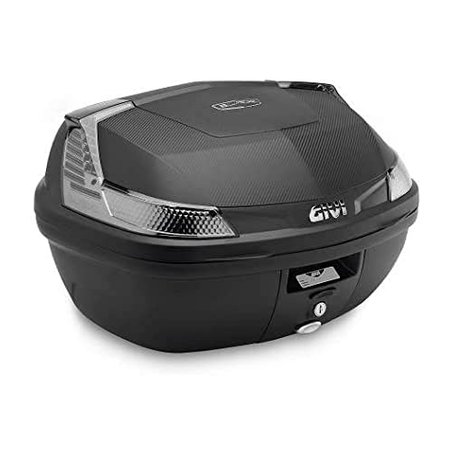 Givi B47NTML Blade Tech Monolock Baúl con Placa Fibra Carbónica, Carga Máxima 3 Kg