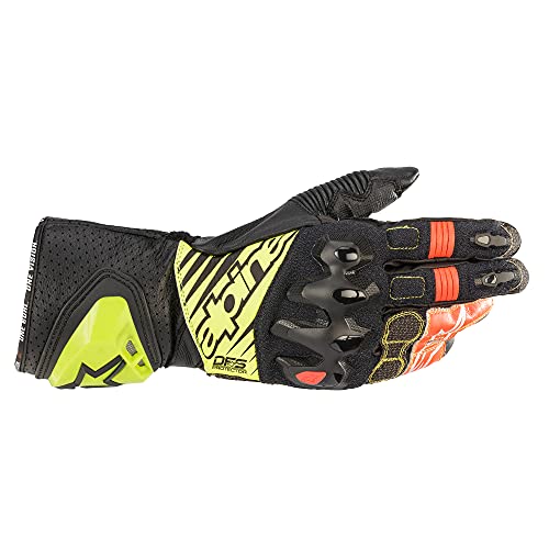 Alpinestars Gloves GP Tech V2 Black/Fluo Yellow/White/Fluo Red 3XL
