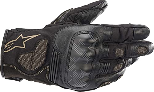 Alpinestars Corozal V2 Drystar Guantes de Moto (Black/Gold,XL)