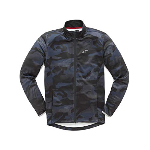 Alpinestars Purpose Mid Layer Chaqueta Deportiva, Azul (Camo Print 1260), Large (Talla del Fabricante: XX-Large) para Hombre