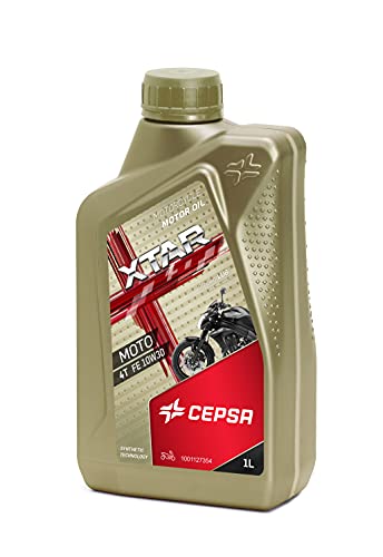 CEPSA XTAR Moto 4T FE 10W30 (1L) Lubricante sintético multigrado para Motos de 4T