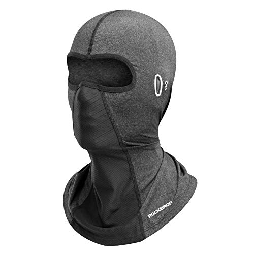 ROCKBROS Balaclava Transpirable de Verano UPF50+ Cubierta de Cara Completa para Hombres Mujeres Ciclismo Moto Deportes al Aire Libre