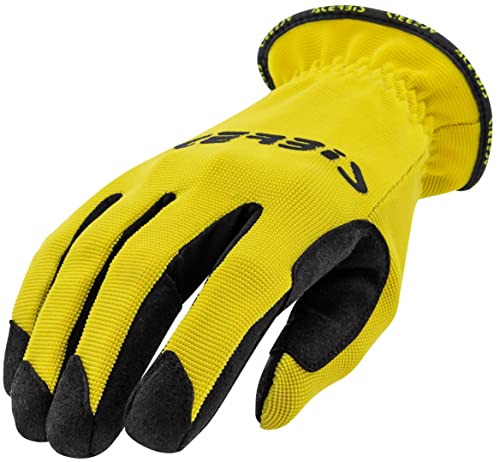 ACERBIS 0023827.279.062 Guantes Mécano Mechanix But Amarillo Black-Adulte S