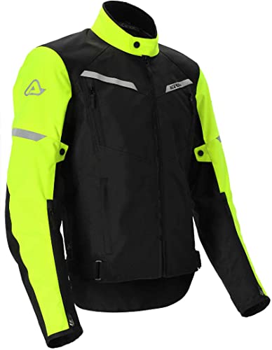 ACERBIS 0024294.318.066 Chaqueta X-Street (CE) 3in1 Negro Amarillo Talla L, Unisex-Adult, M